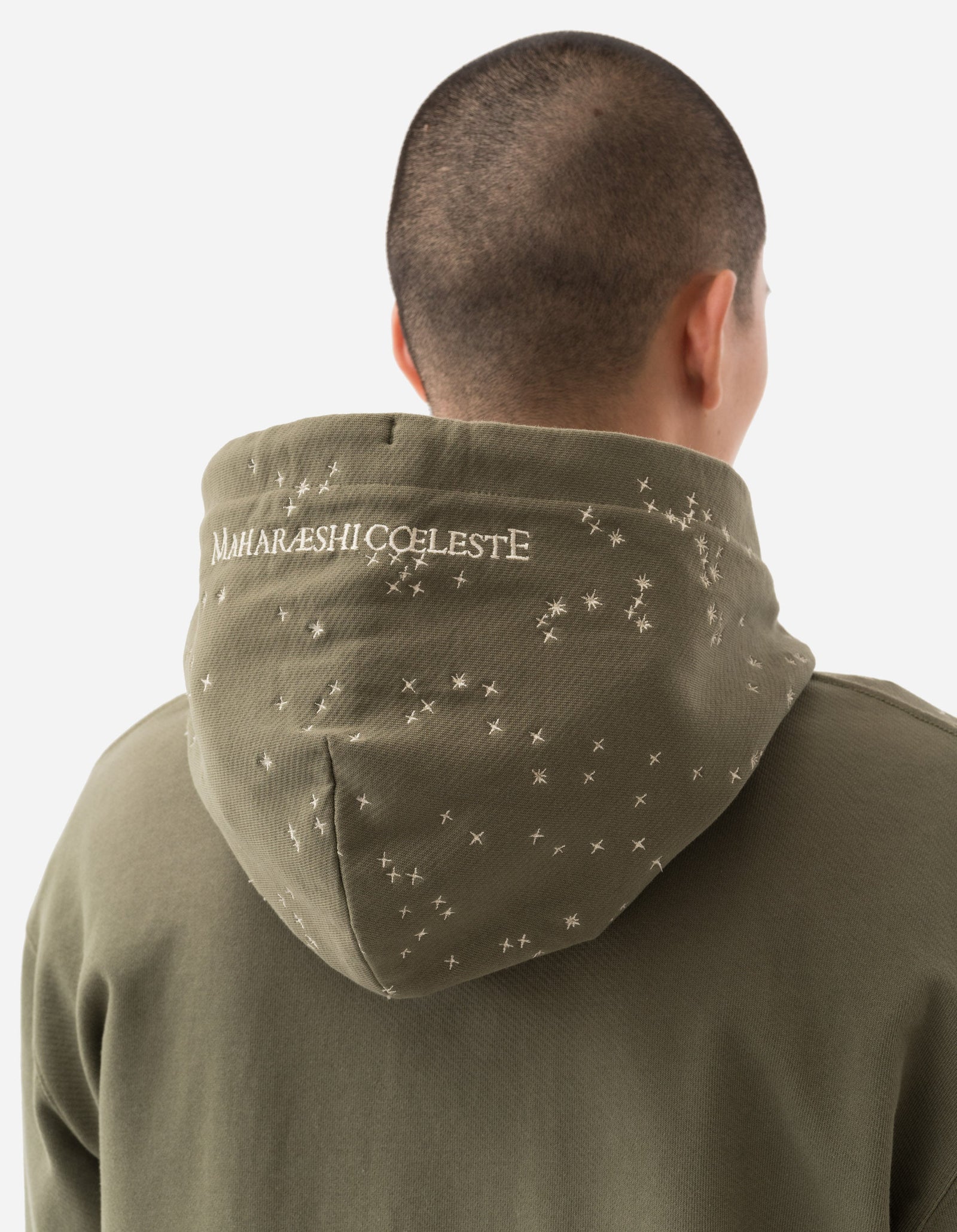 6015 Celeste Hooded Sweat Olive OG-107F