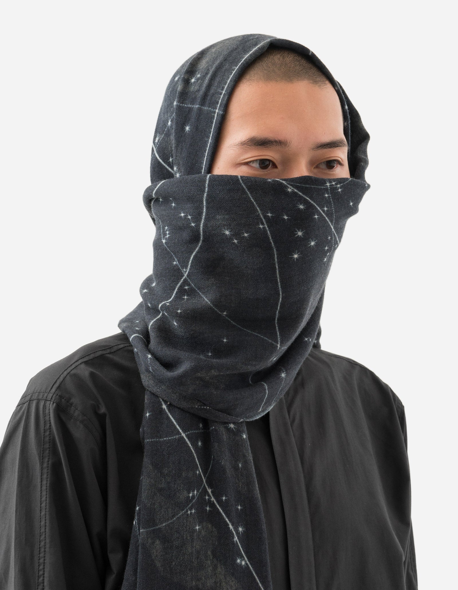 6021 Celeste Pashmina Black