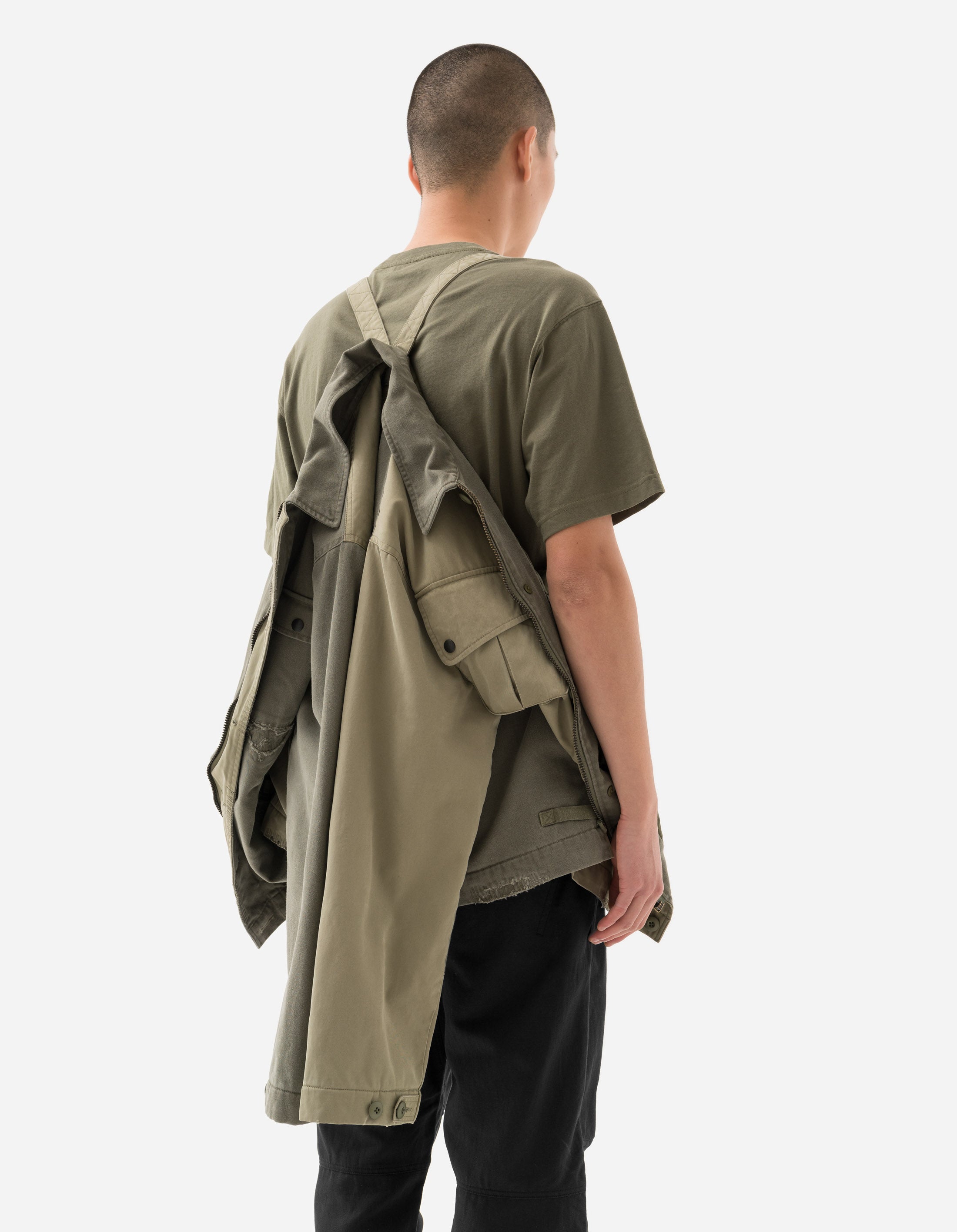 6025 Maha Boro Deck Jacket Olive/Sand – Maharishi 6025 Maha Boro Deck Jacket Olive/Sand – Maharishi