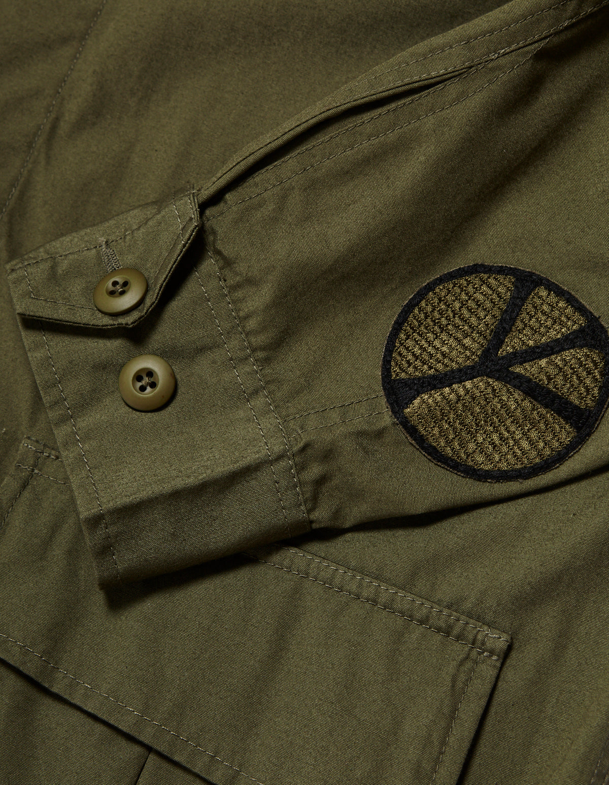 2004 Jungle Fatigue Overshirt Olive OG-107F