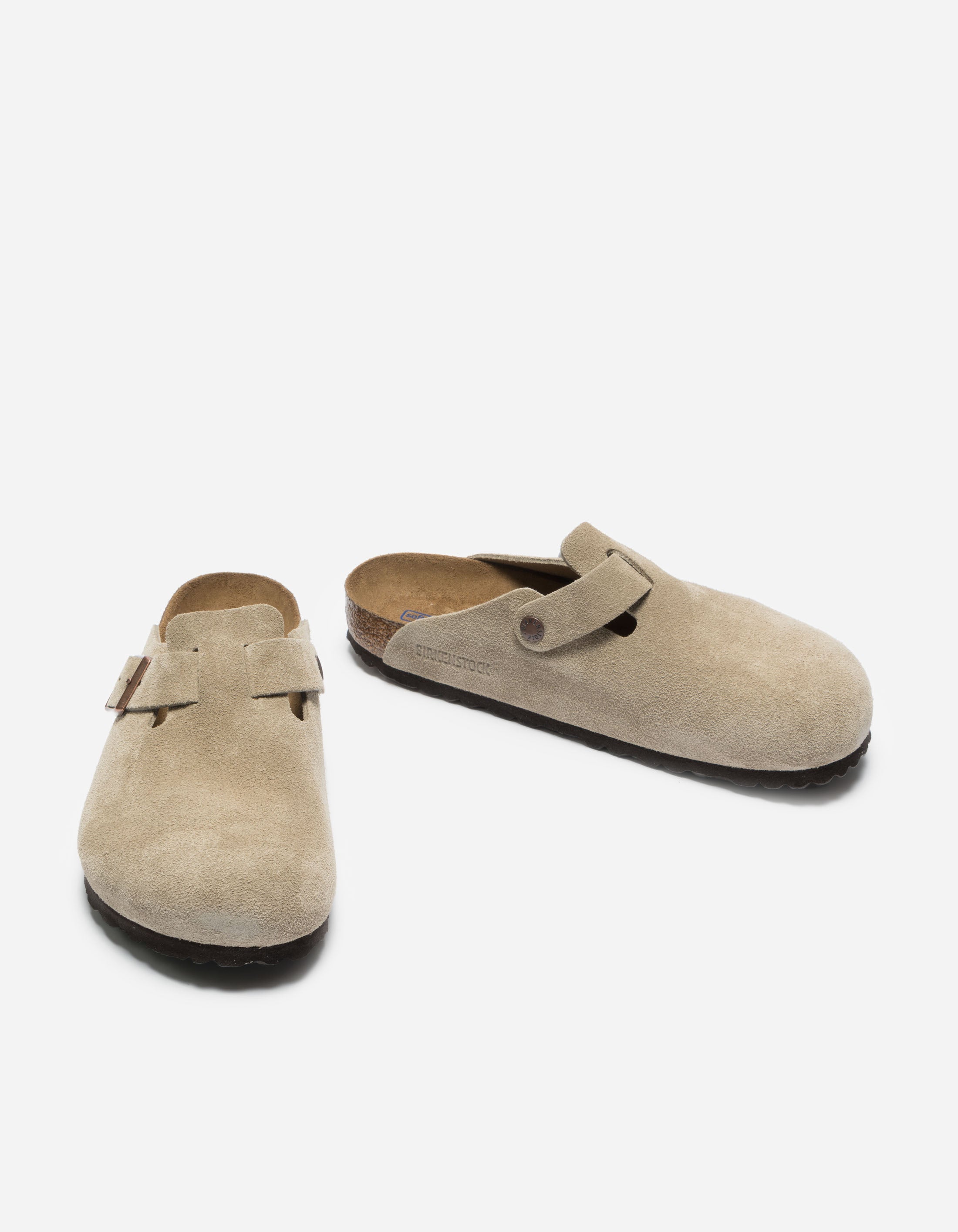 Birkenstock Boston SFB Suede Taupe – Maharishi