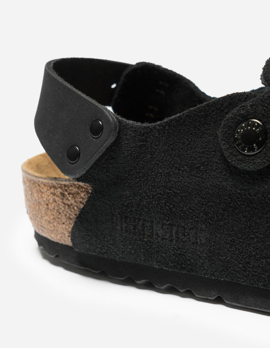 Birkenstock Tokio II Suede Leather Black
