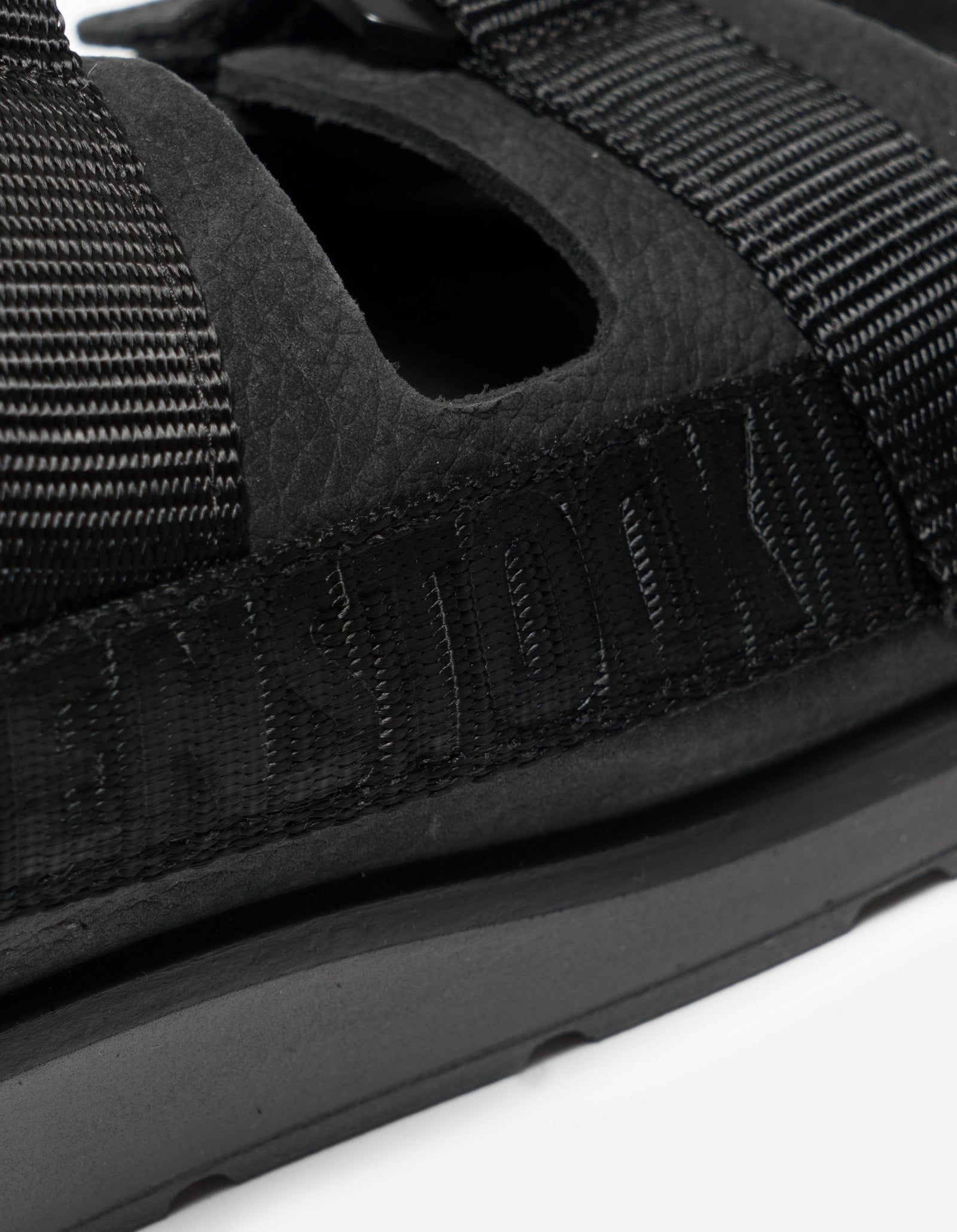 Birkenstock Shinjuku Natural Leather/Textile Black