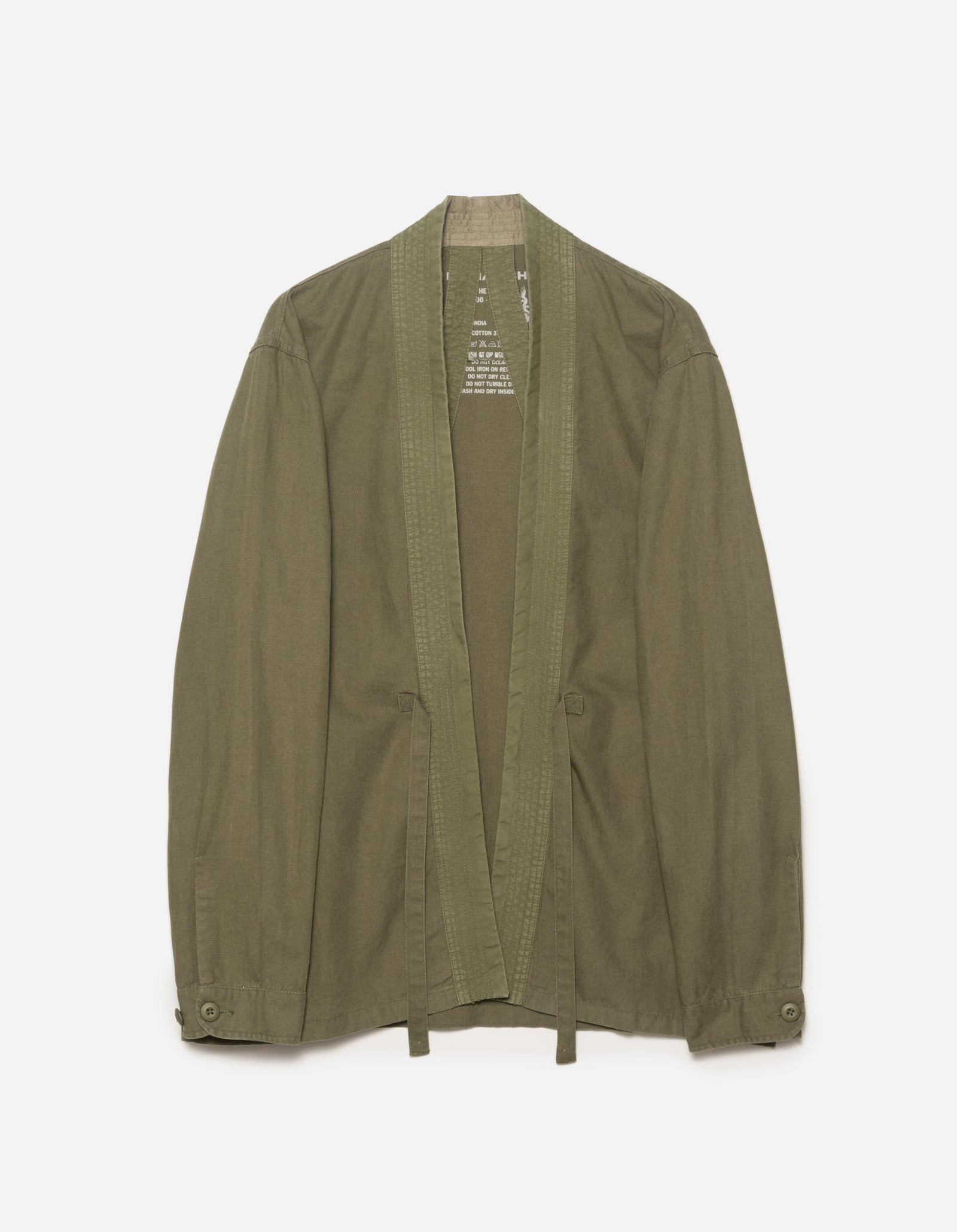 4605 Hemp Hanten Shirt Olive OG-107F