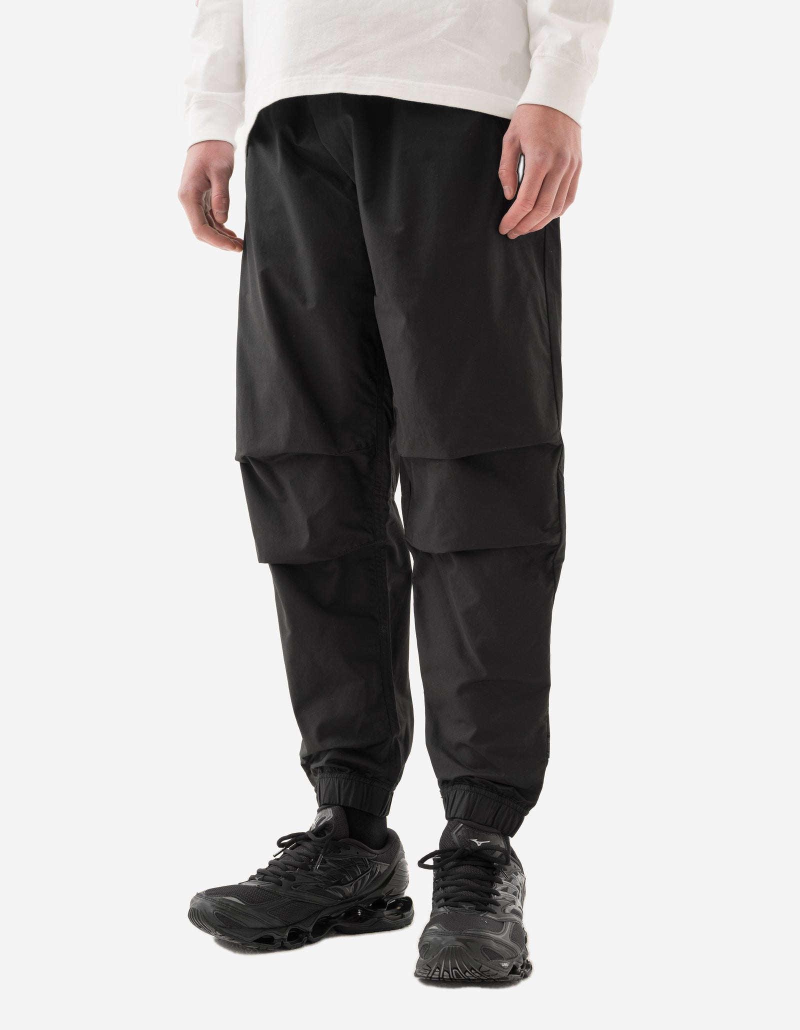 5305 Asym Track Pants Black