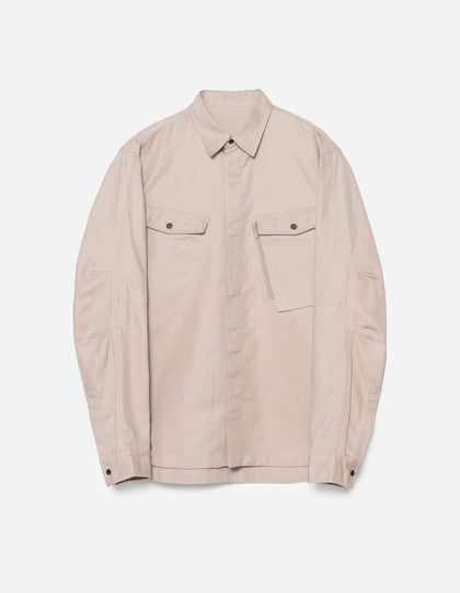 7028 Hemp Custom Shirt Taupe