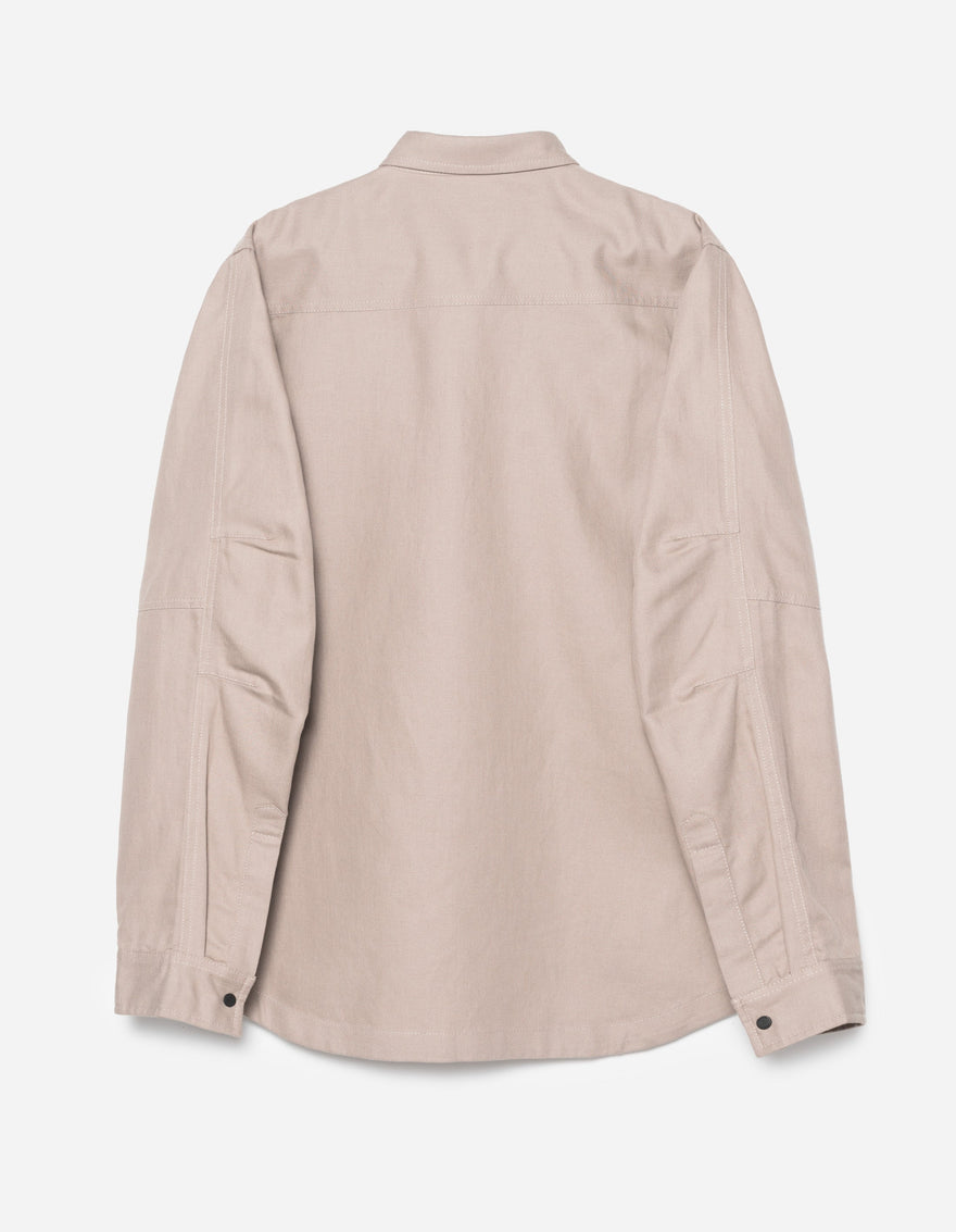 7028 Hemp Custom Shirt Taupe