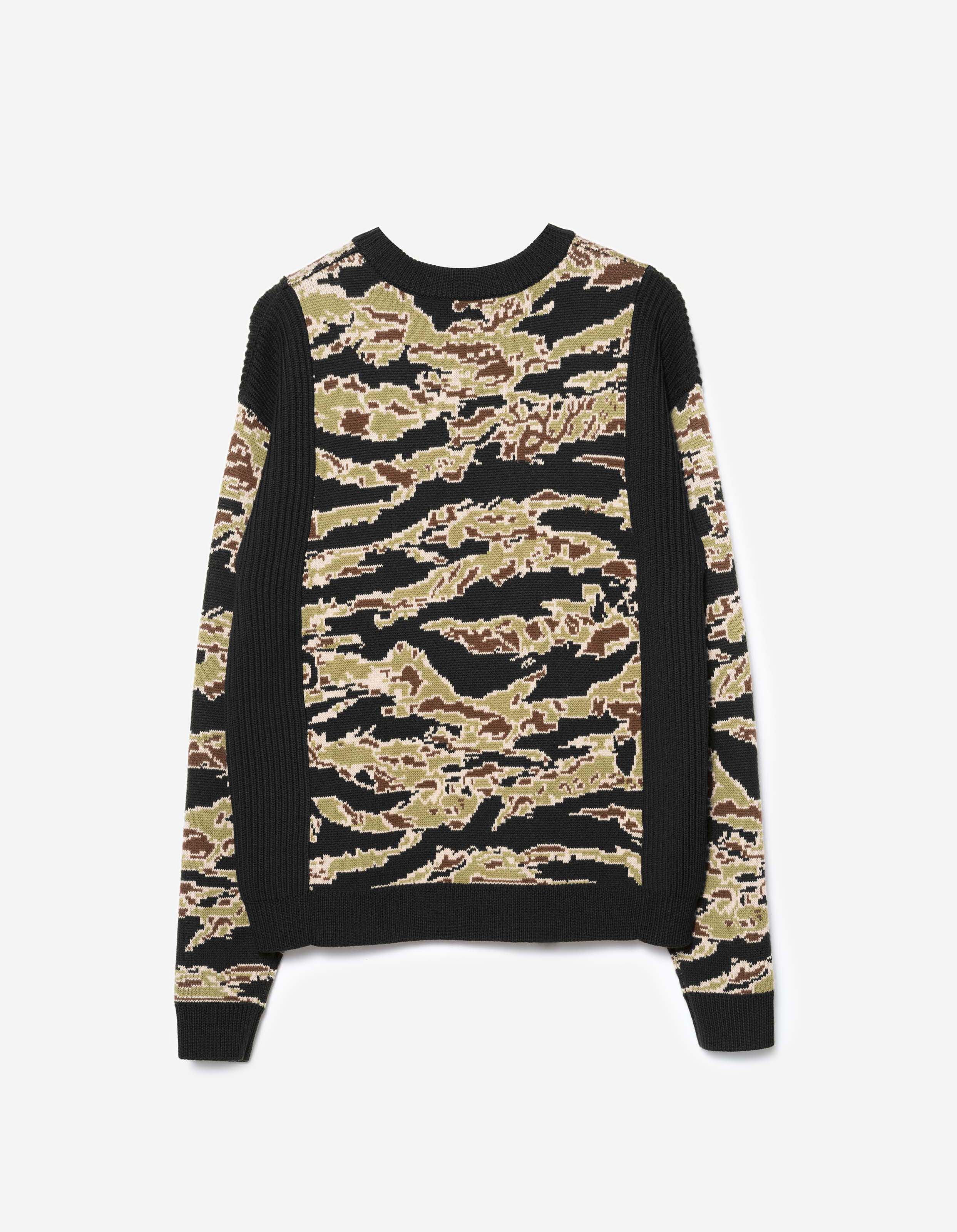 トップス Camo Jacquard Sweater sol soonerorlater 価格ファッション - sol soonerorlater Camo Jacquard Sweater
