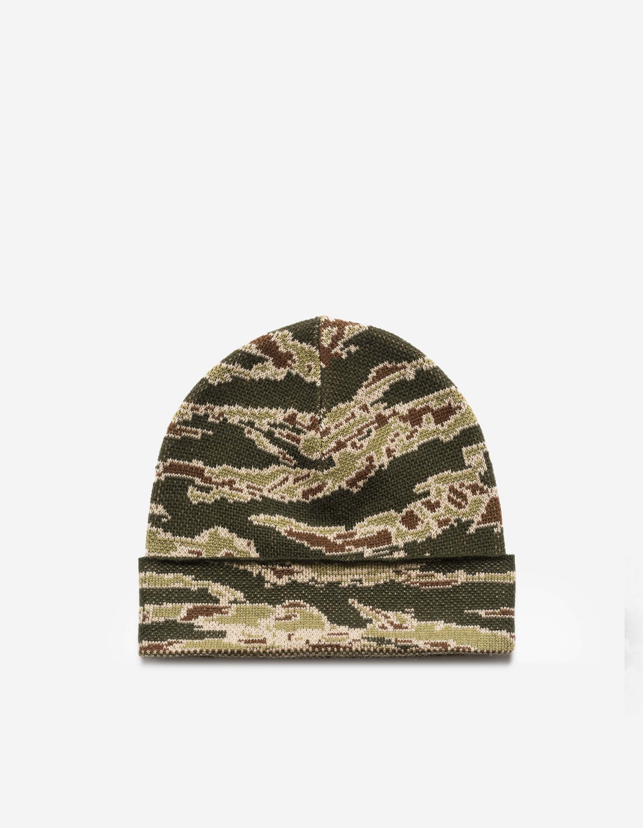 帽子 PALACE MAHARISHI NO CUFF BEANIE Olive NEW Palace Skateboards X Maharishi No Cuff Beanie Olive One