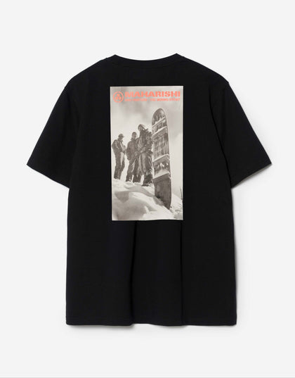 2201 Sno Panters Snowboard T-Shirt Black