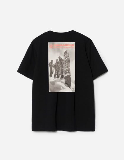 2201 Sno Panters Snowboard S/S T-Shirt Black