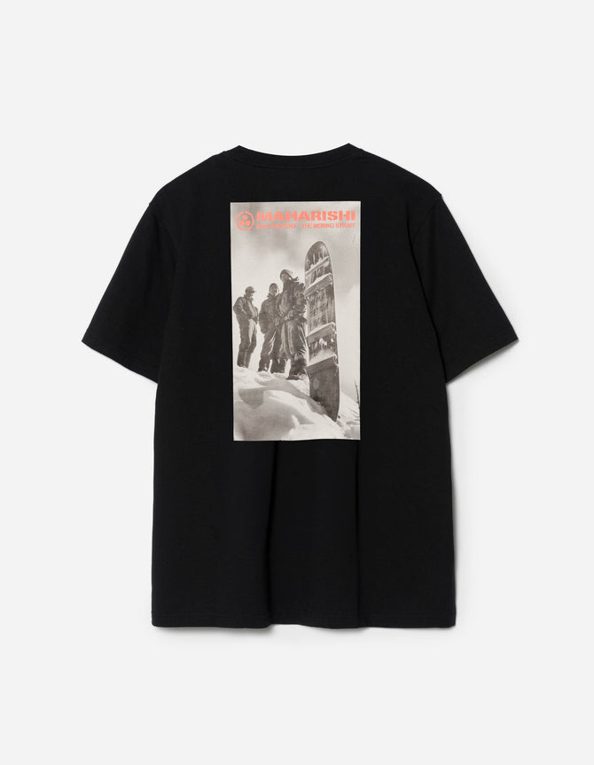 2201 Sno Panters Snowboard S/S T-Shirt Black