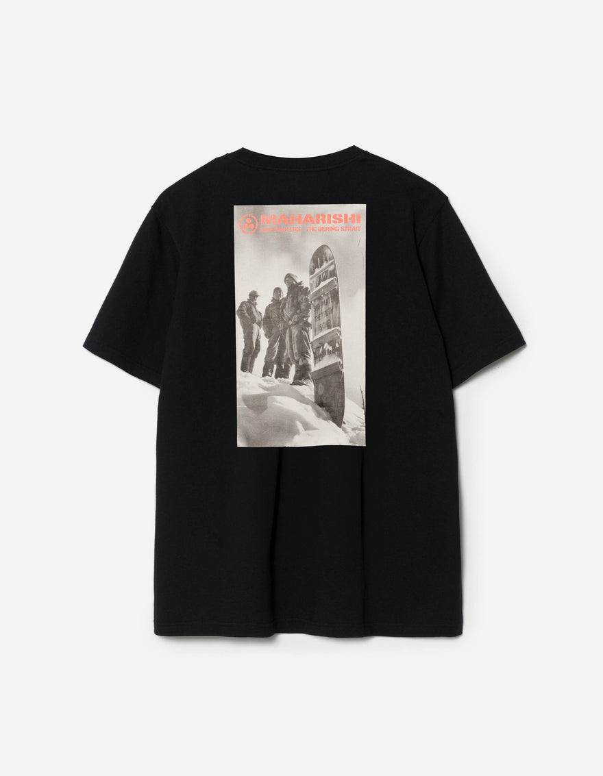 2201 Sno Panters Snowboard S/S T-Shirt Black