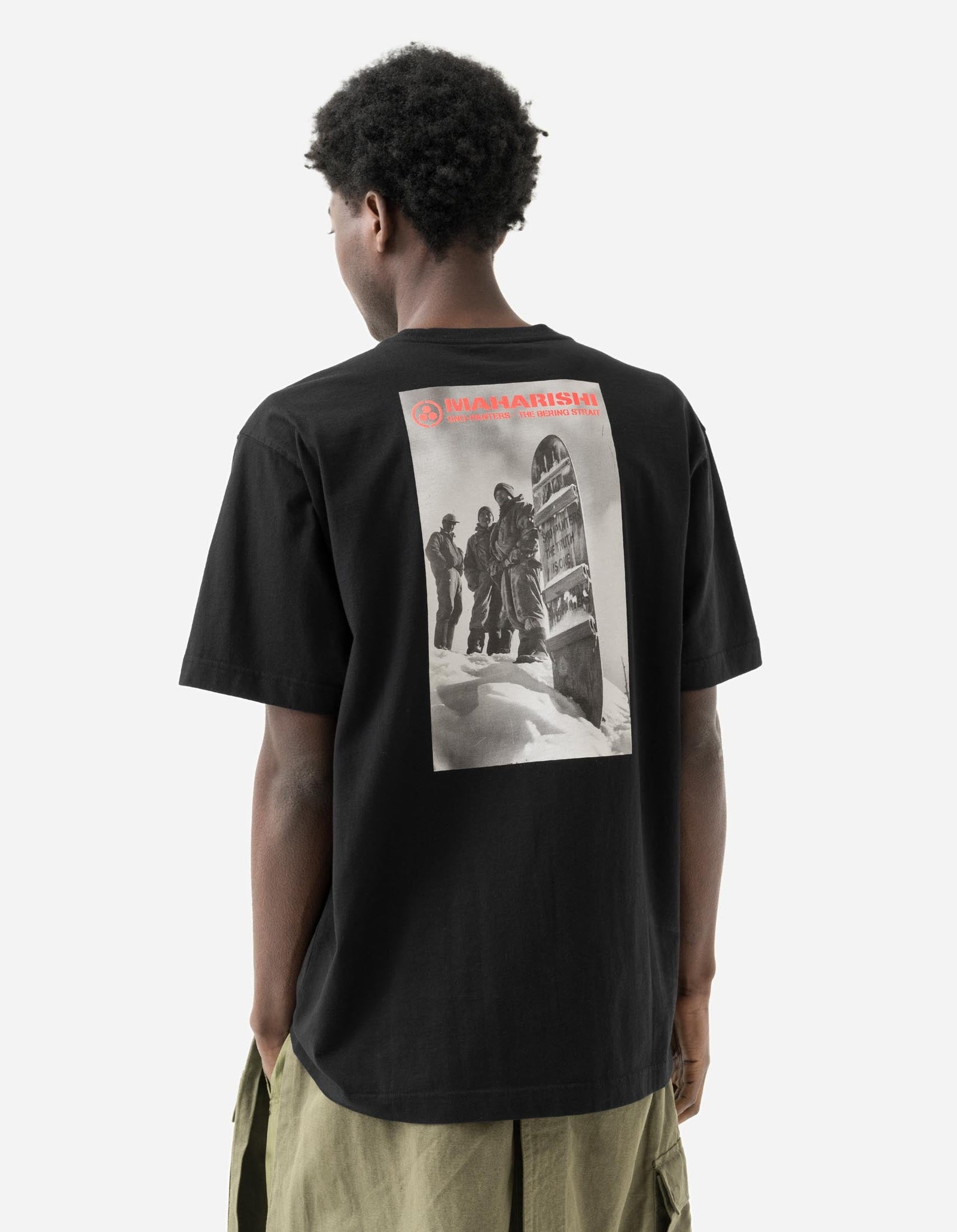 2201 Sno Panters Snowboard S/S T-Shirt Black