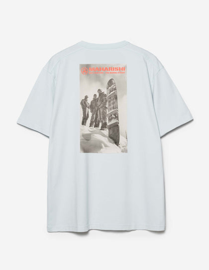 2201 Sno Panters Snowboard T-Shirt Ice Blue