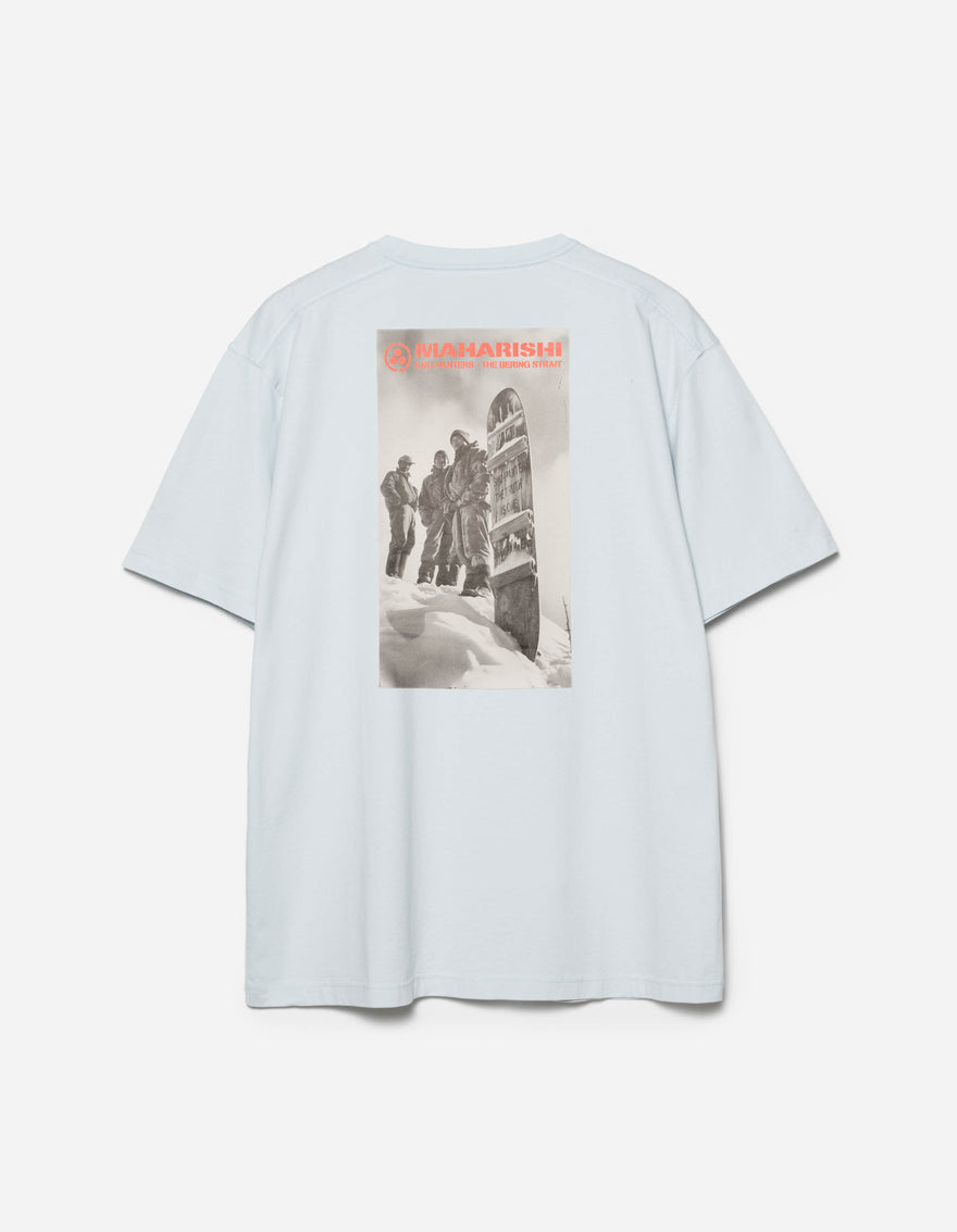 2201 Sno Panters Snowboard S/S T-Shirt Ice Blue