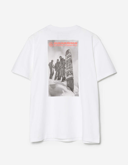 2201 Sno Panters Snowboard T-Shirt White