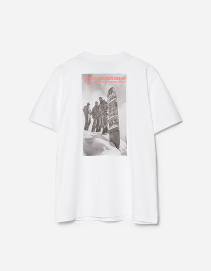2201 Sno Panters Snowboard S/S T-Shirt White