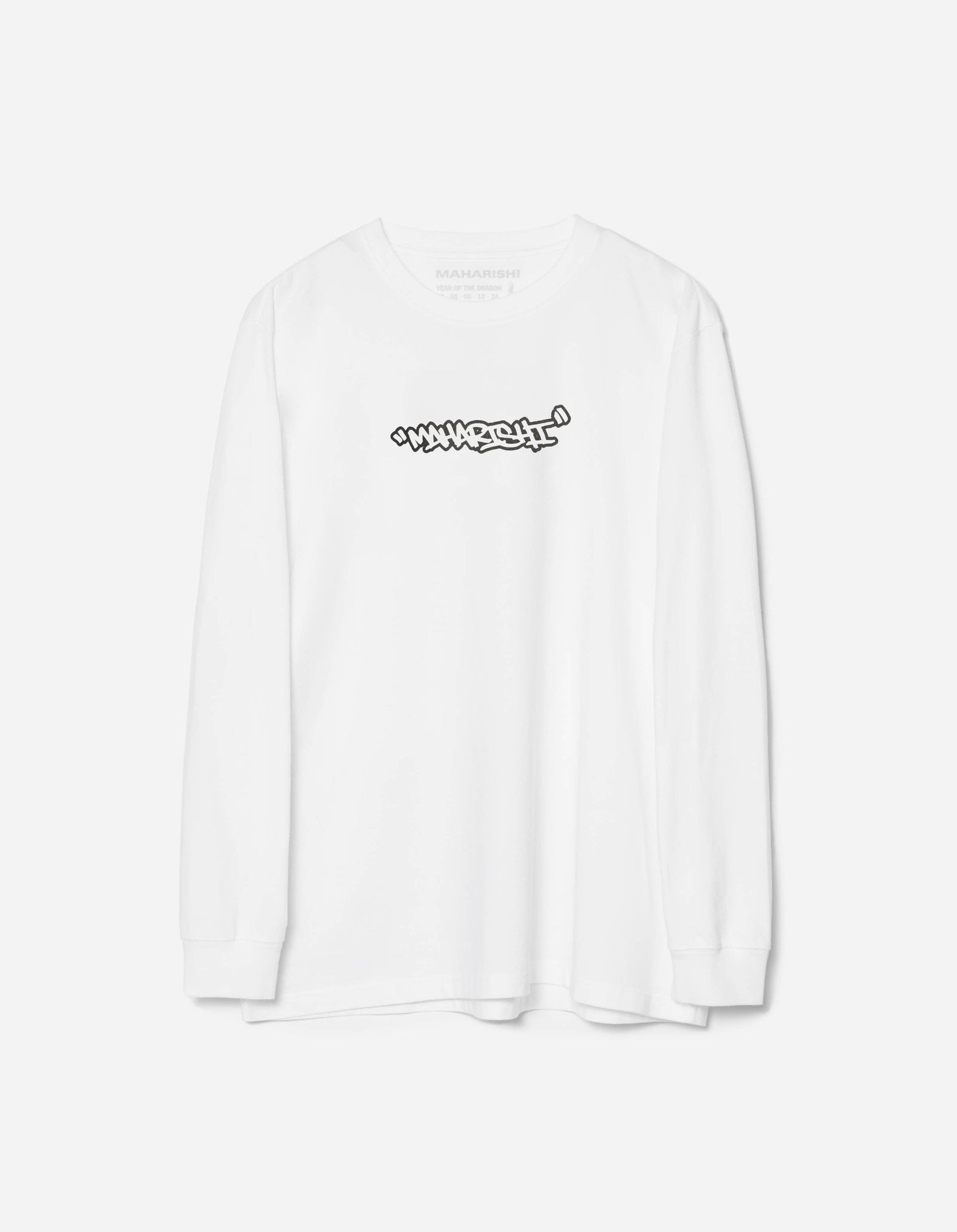 2202 Swirling Snowflake L/S T-Shirt White