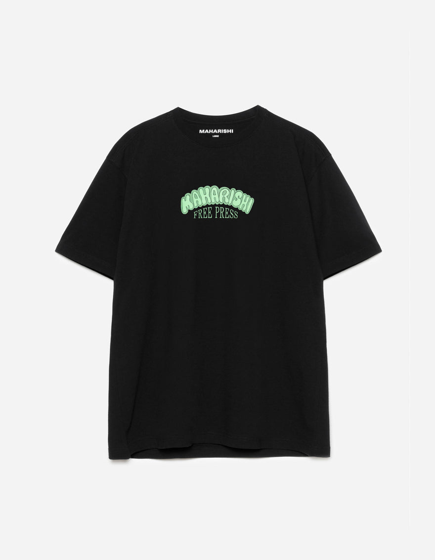 2204 Grunt Free Press S/S T-Shirt Black