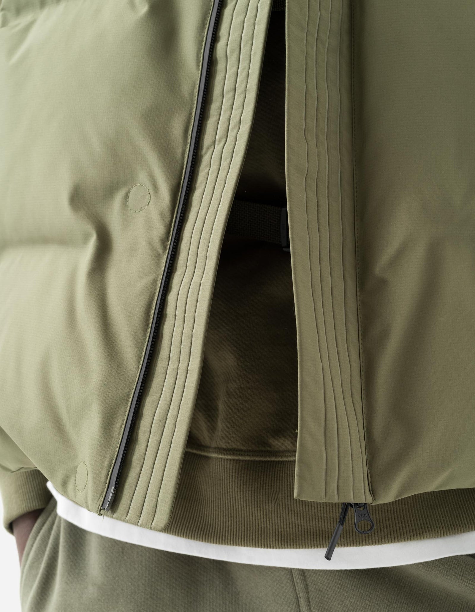 2205 Primaloft® Padded Hanbok Vest Olive OG-107F