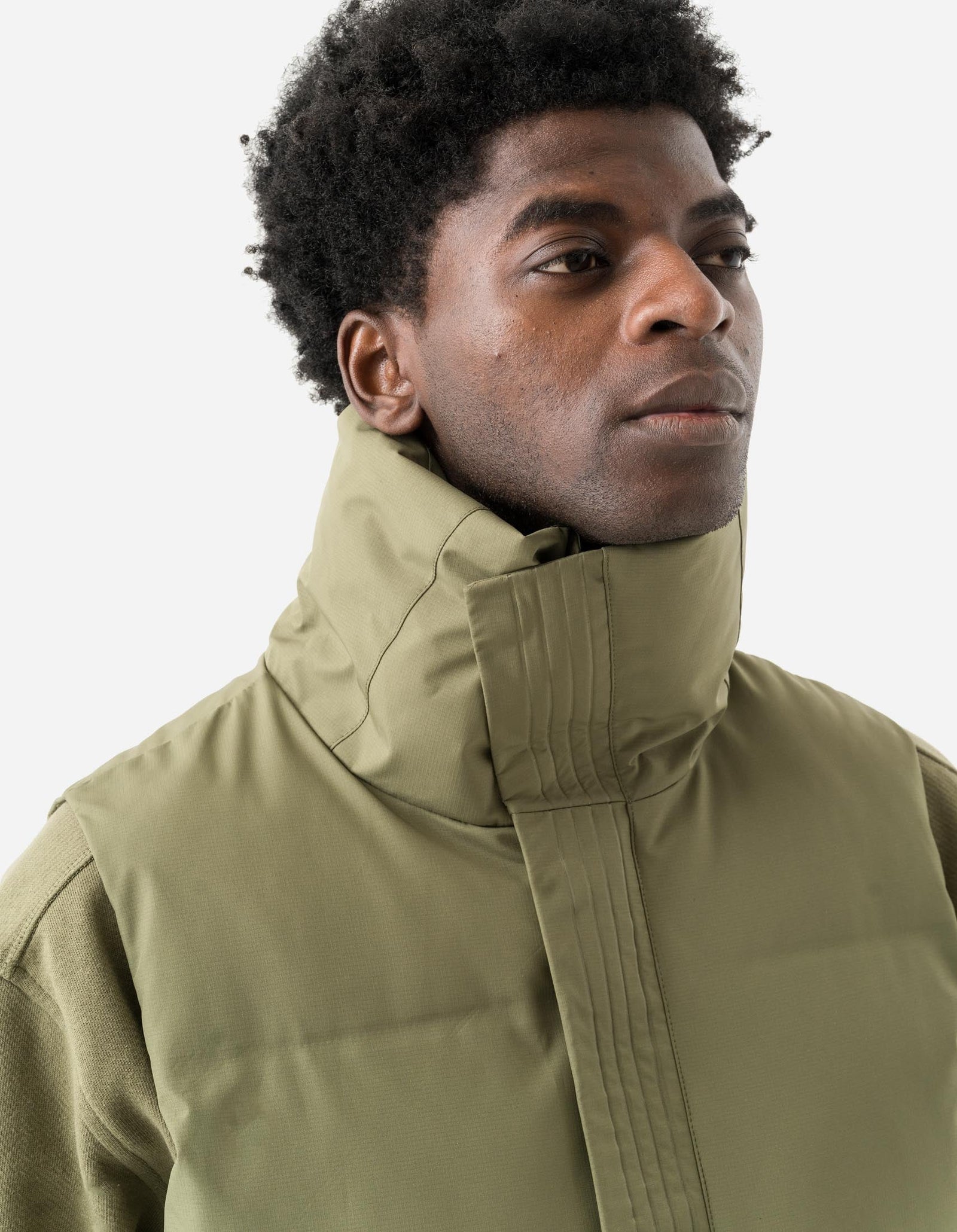 2205 Primaloft® Padded Hanbok Vest Olive OG-107F