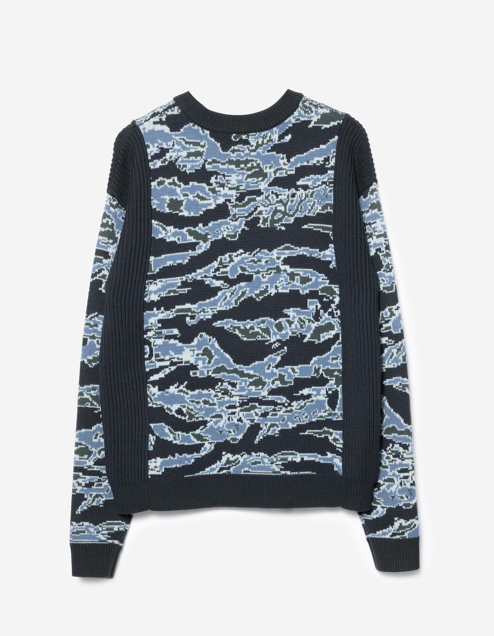 2206 Maharishi Camo Knit Sweater Arctic