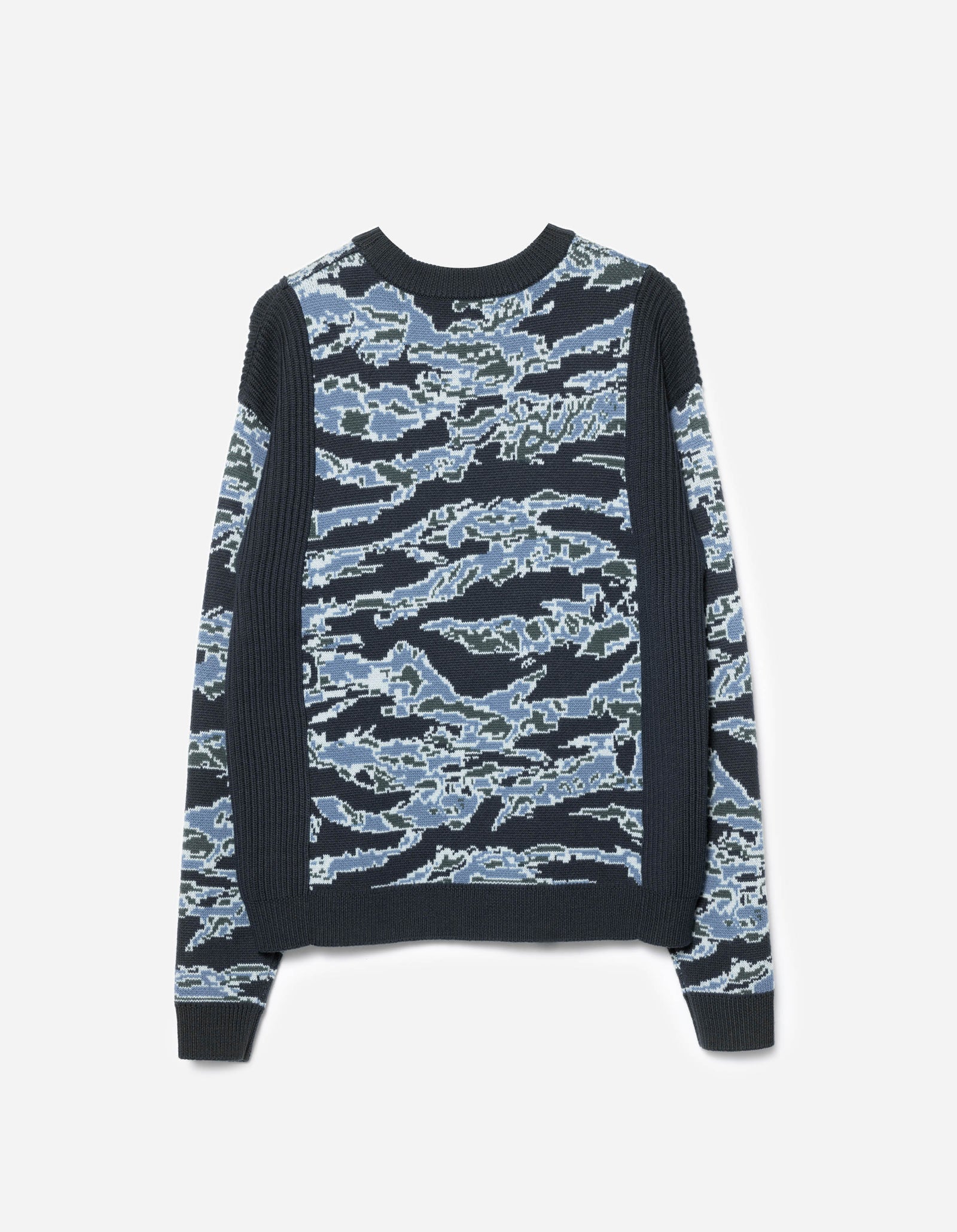 2206 Maharishi Camo Knit Sweater Arctic