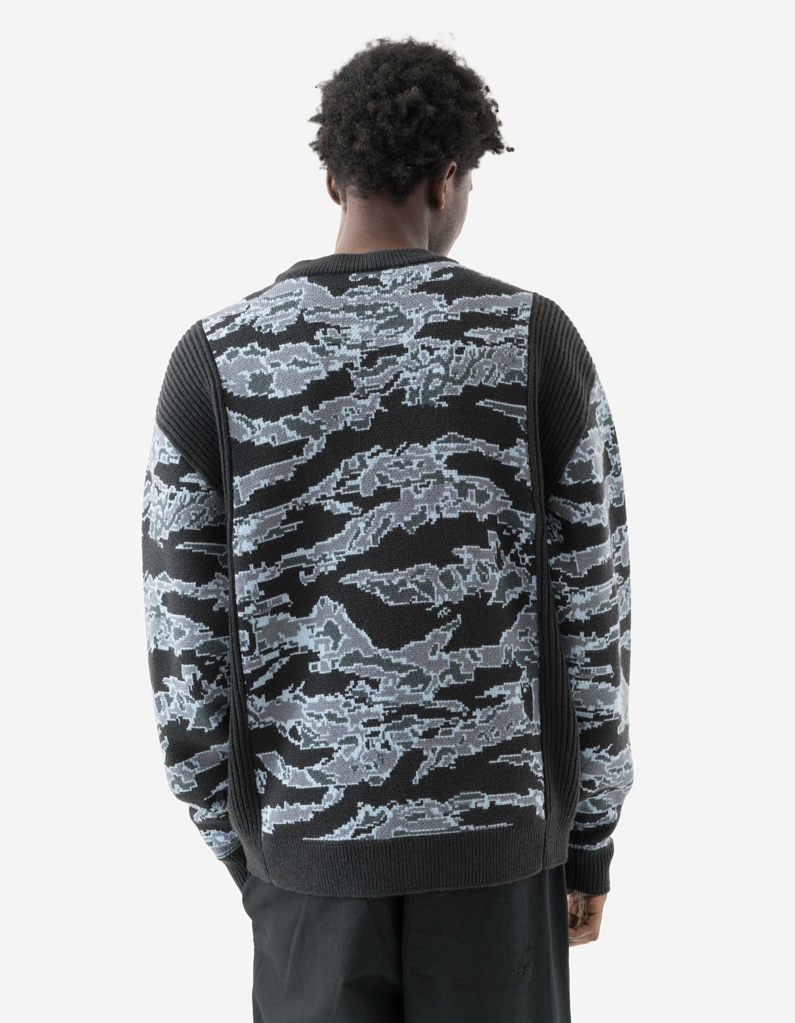 2206 Maharishi Camo Knit Sweater Arctic