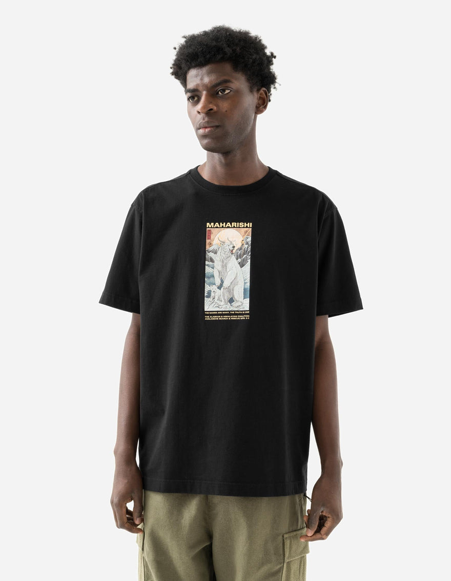 2211 Alaskan Polar Bears T-Shirt Black