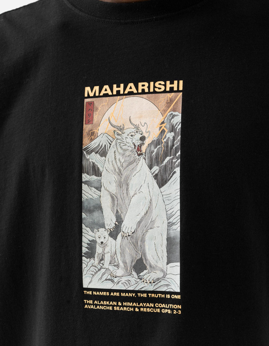 2211 Alaskan Polar Bears S/S T-Shirt Black