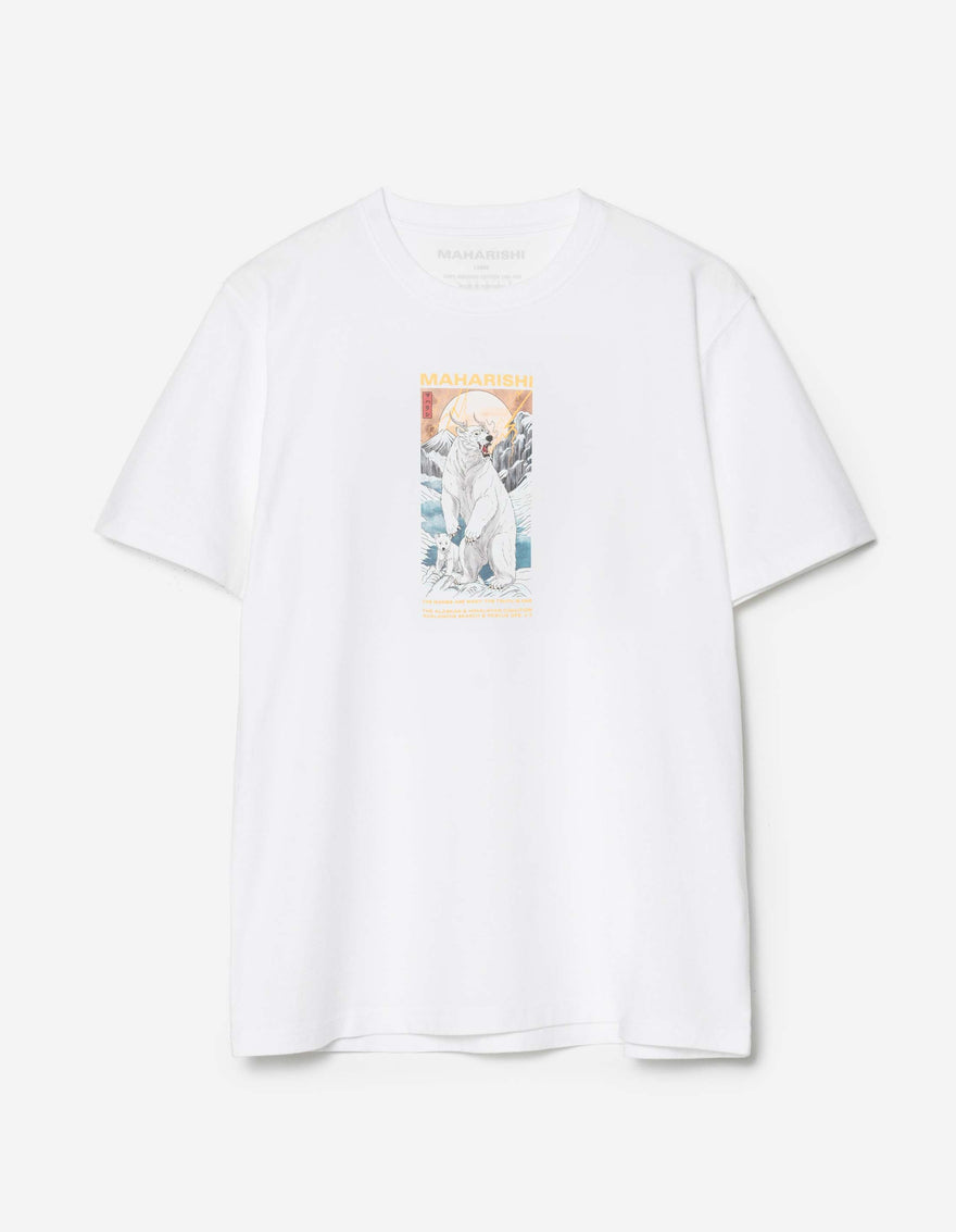 2211 Alaskan Polar Bears T-Shirt White