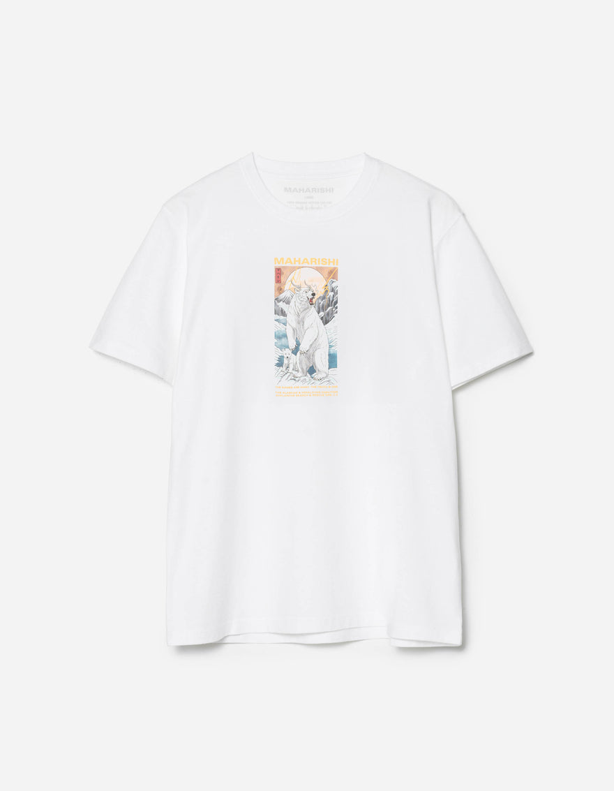 2211 Alaskan Polar Bears S/S T-Shirt White