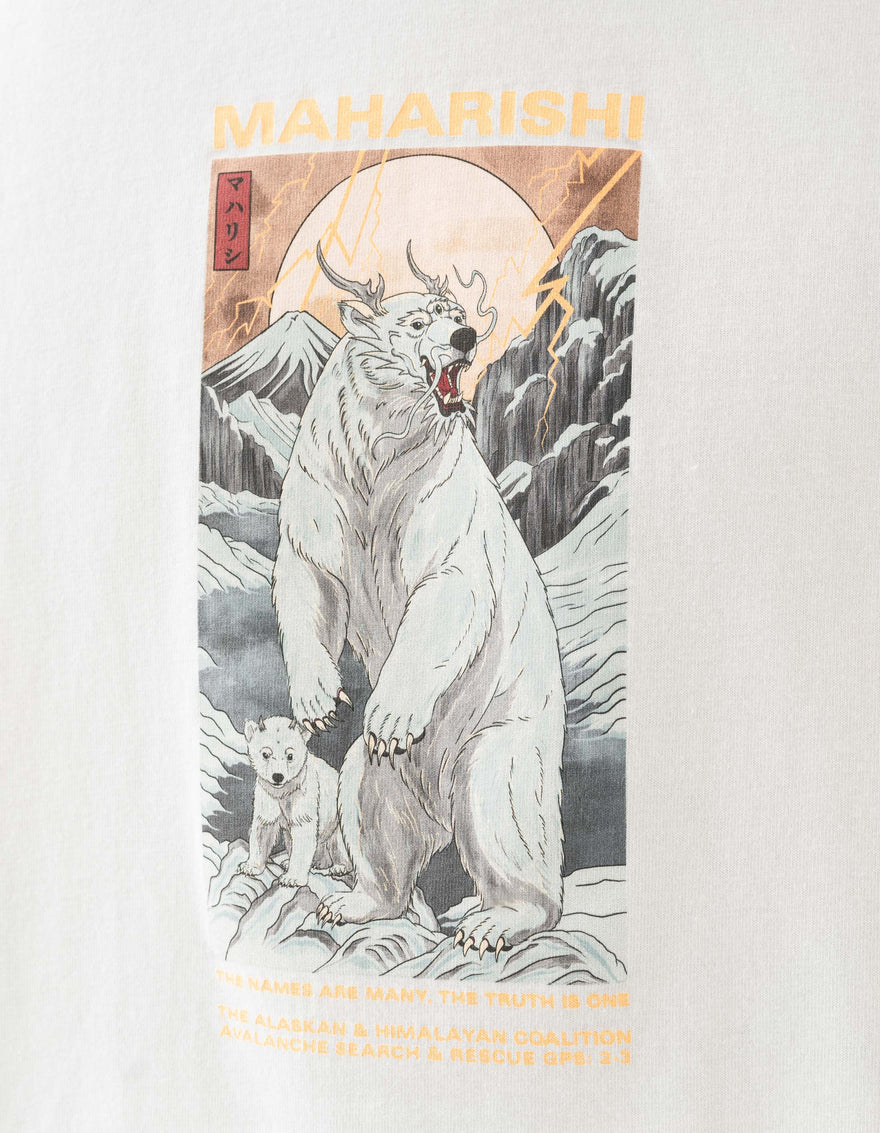 2211 Alaskan Polar Bears T-Shirt White