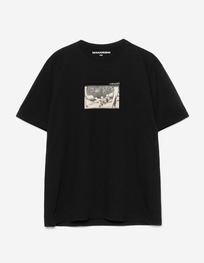 2213 Travellers In Snow T-Shirt Black