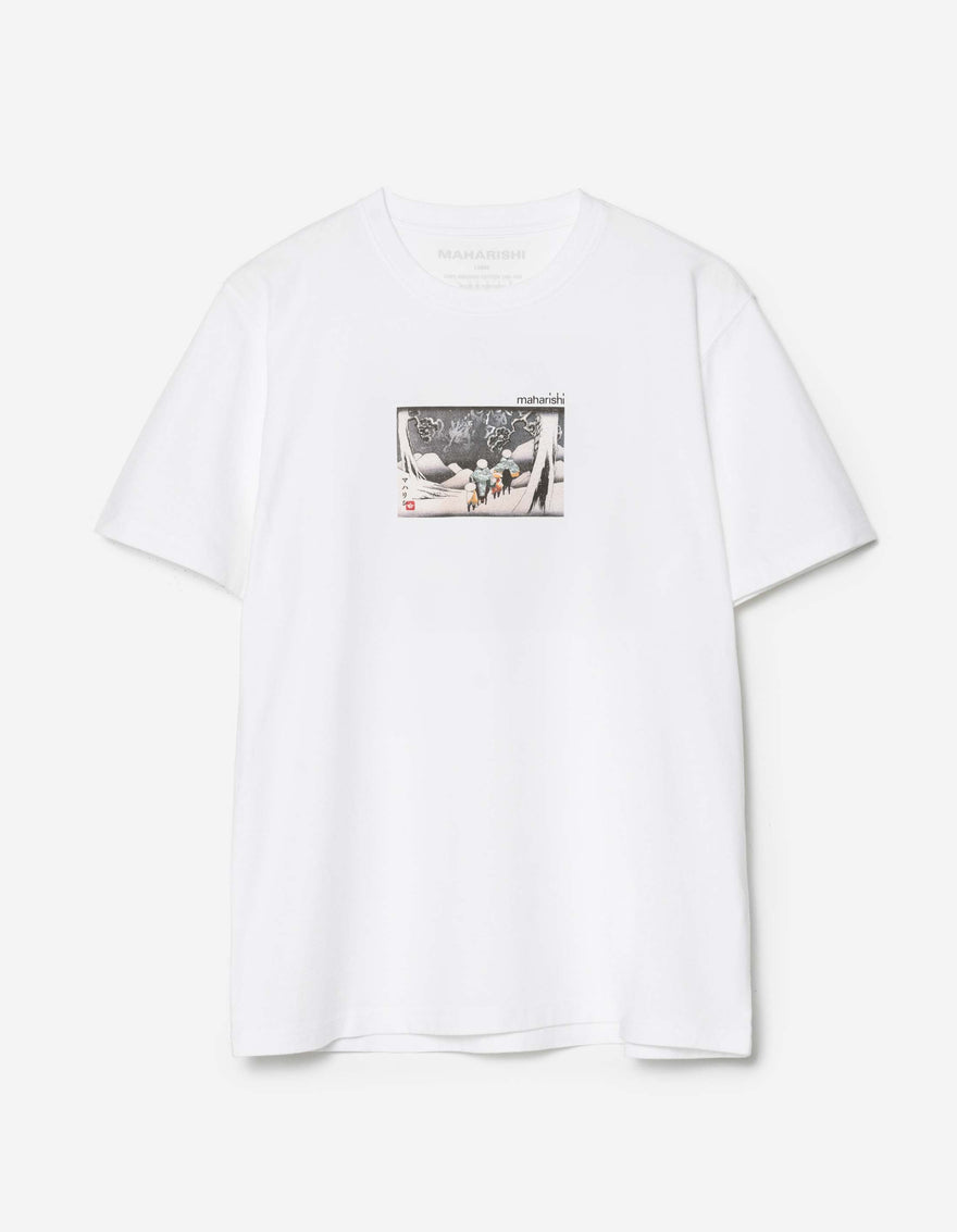 2213 Travellers In Snow T-Shirt White