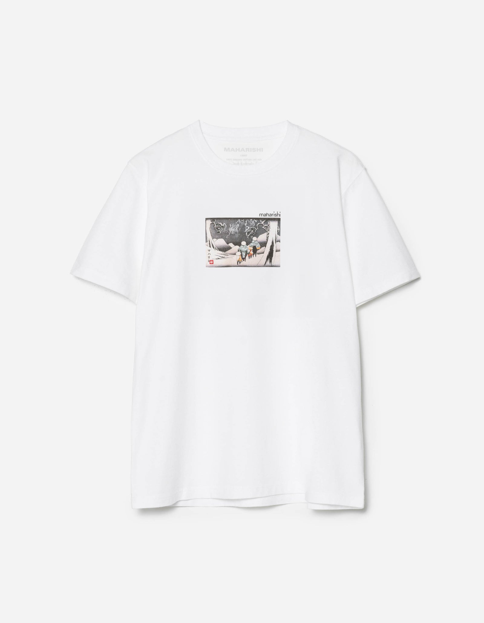 2213 Travellers In Snow T-Shirt White