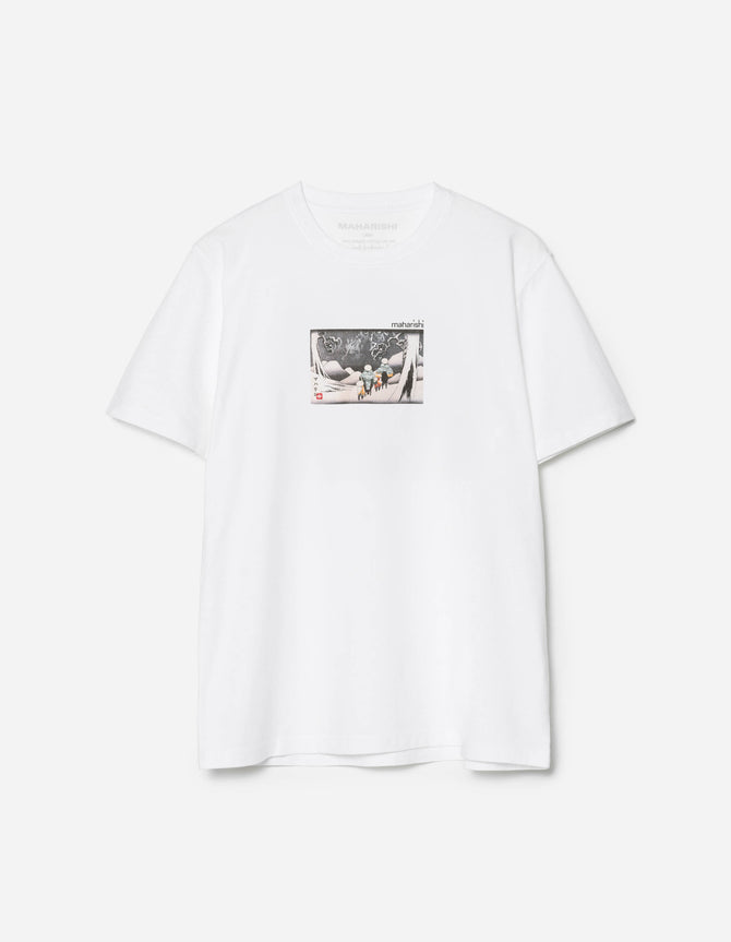 2213 Travellers In Snow T-Shirt White