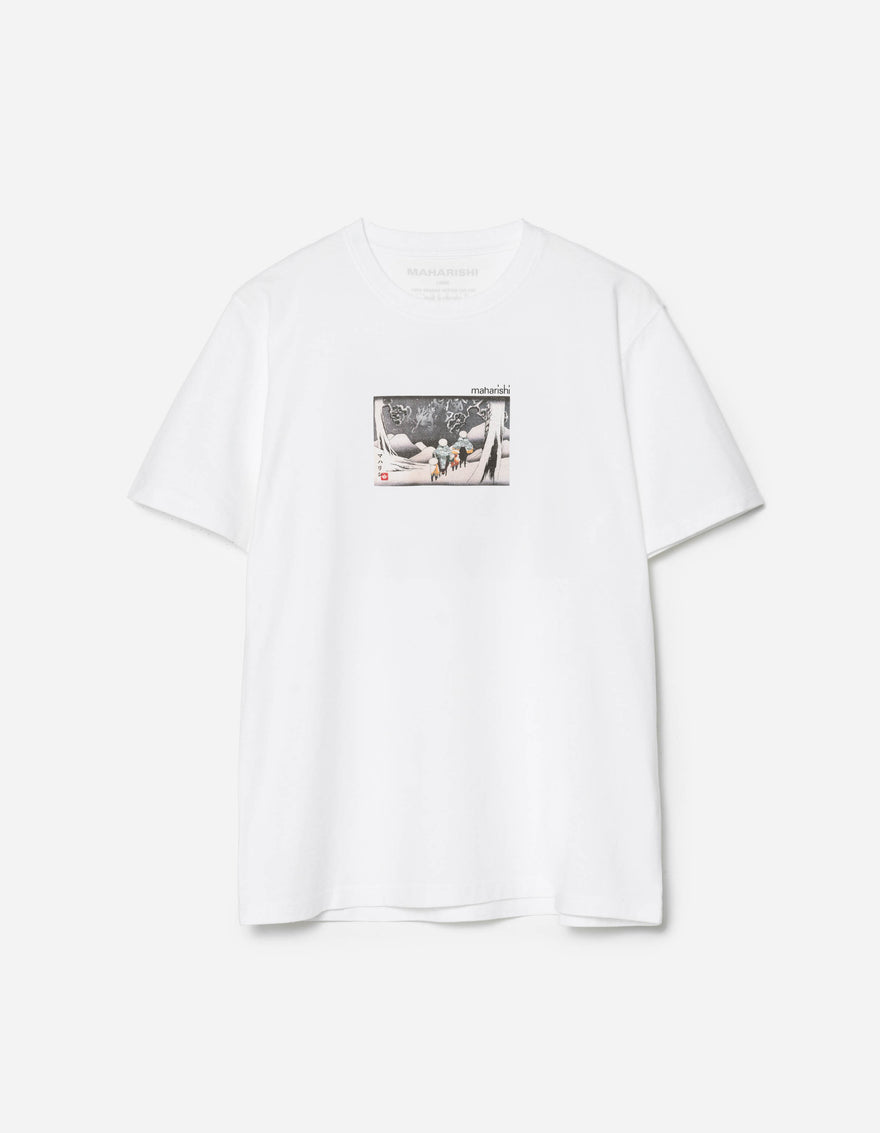 2213 Travellers In Snow T-Shirt White