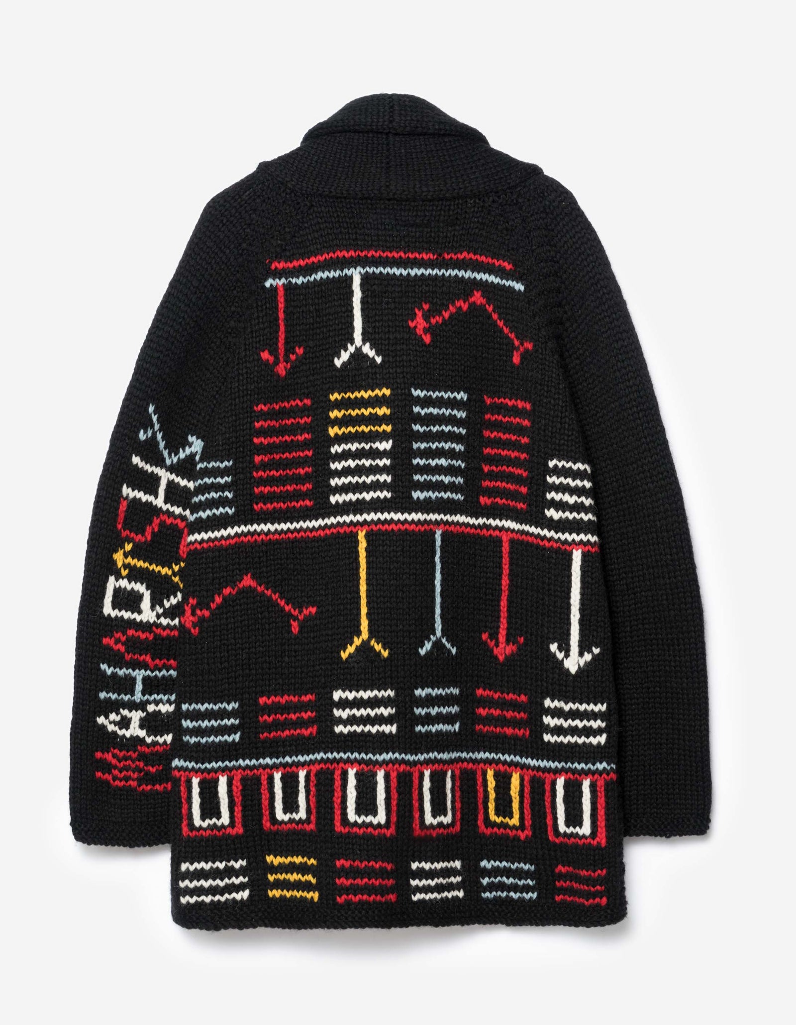 2217 Kanata Hand Knitted Cardigan Black