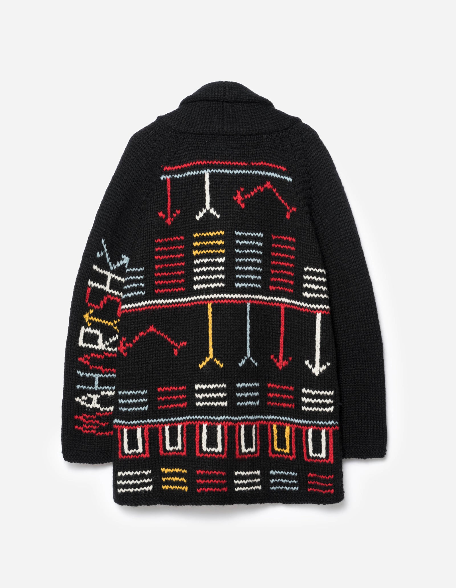 2217 Kanata Hand Knitted Cardigan Black