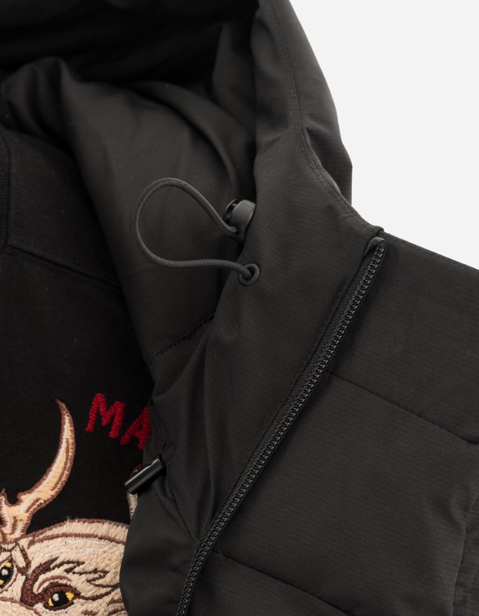 2218 Primaloft® Padded Tech Monk Jacket Black
