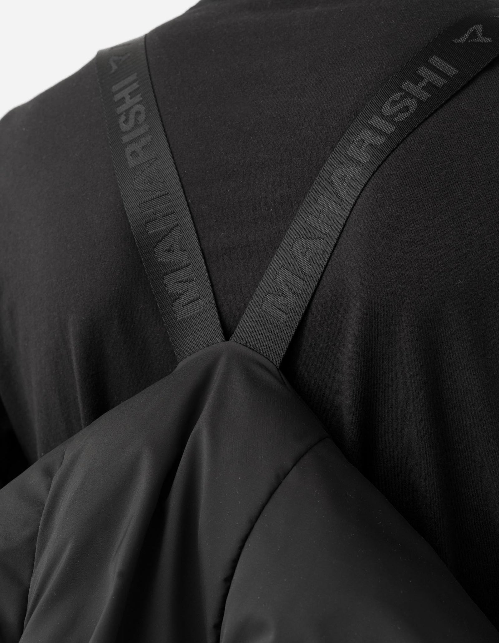 2218 Primaloft® Padded Tech Monk Jacket Black
