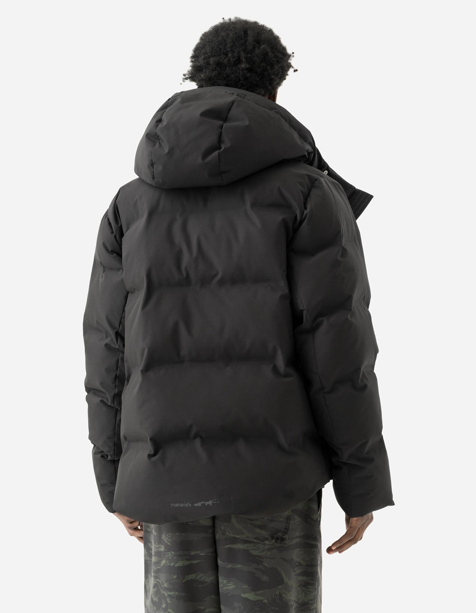 2218 Primaloft® Padded Tech Monk Jacket Black