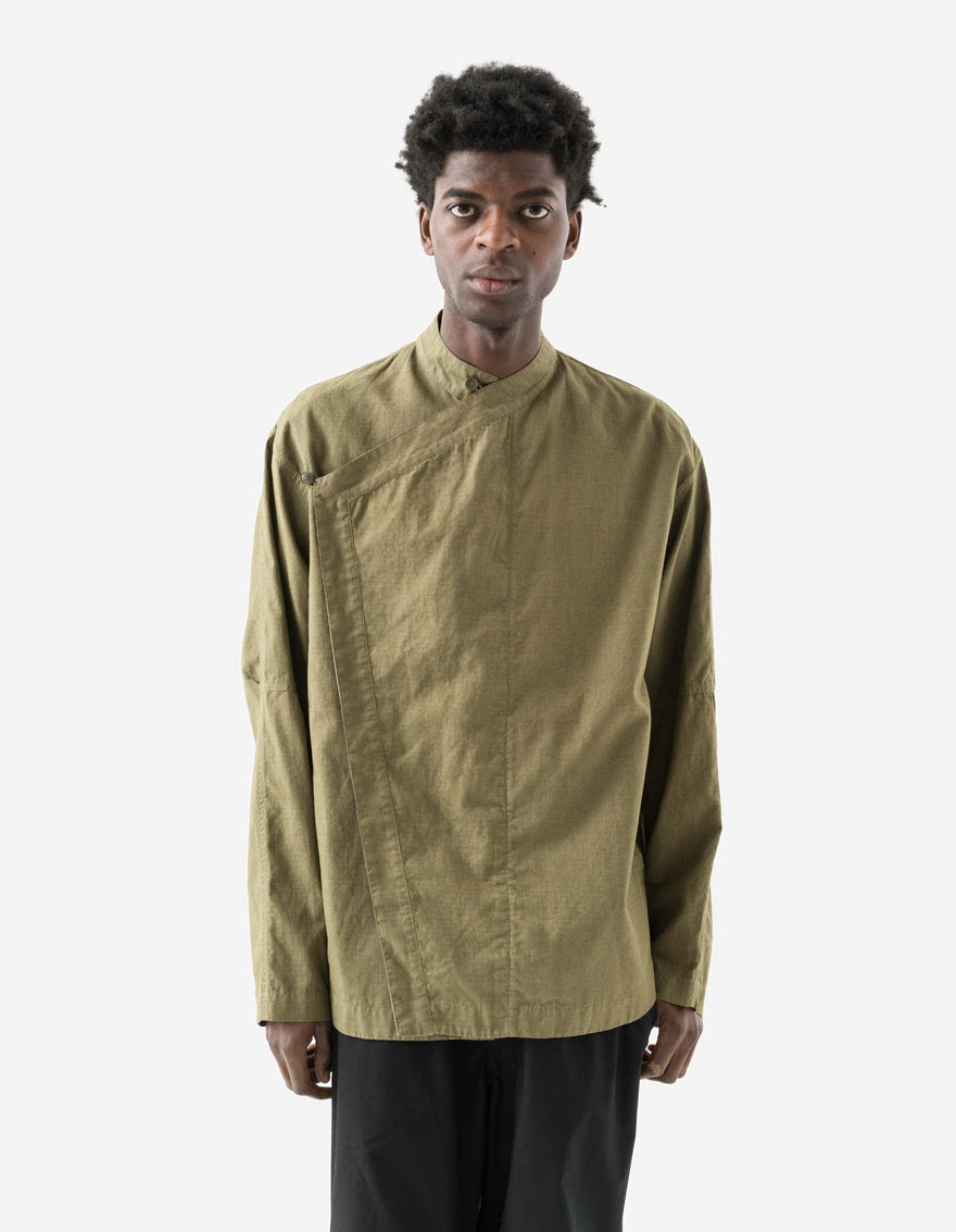 7080 Asym Hanbok L/S Shirt Olive OG-107F
