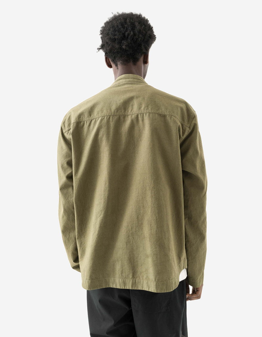 7080 Asym Hanbok L/S Shirt Olive OG-107F