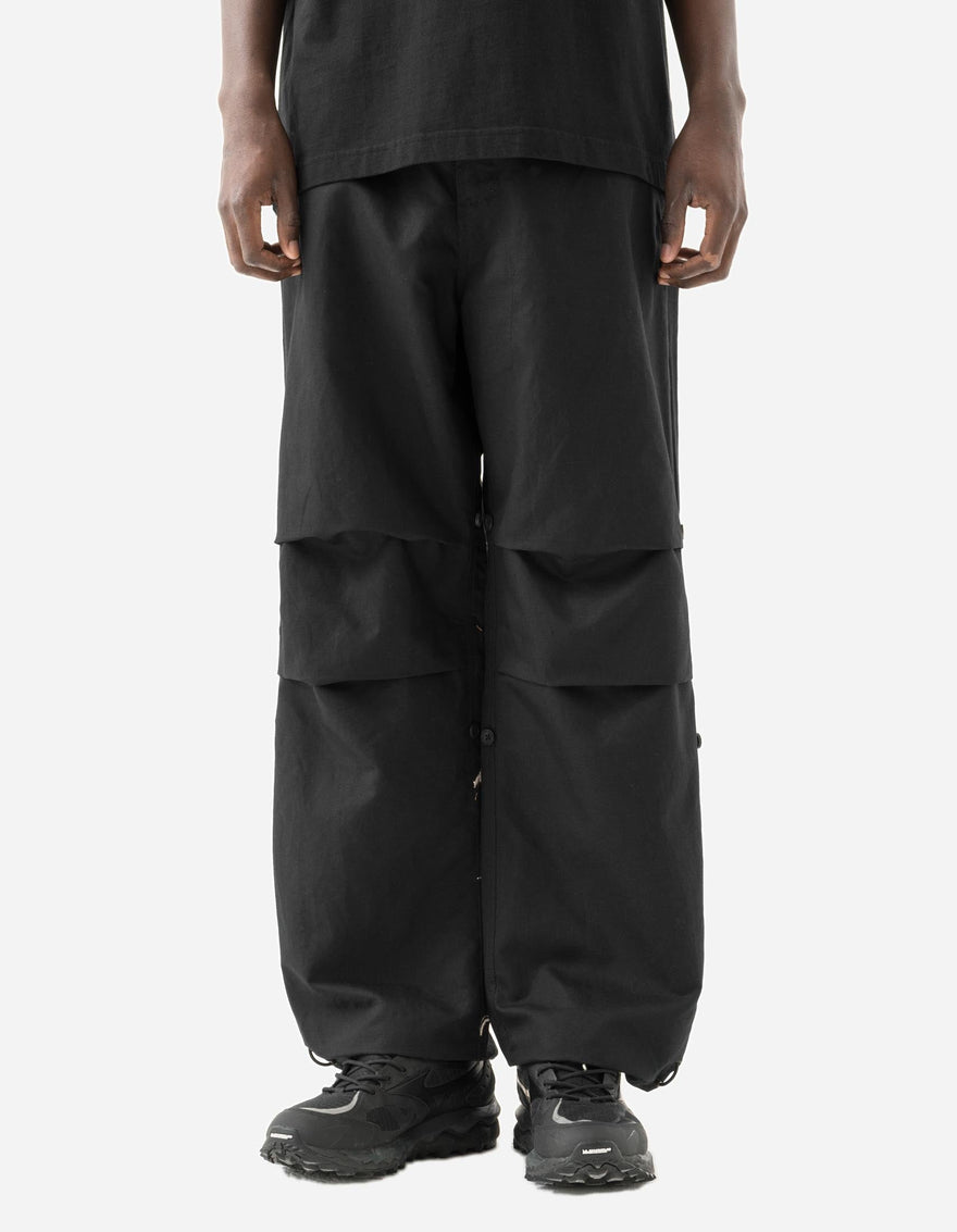 7087 The Bering Strait Embroidered Loose Snopants® Black