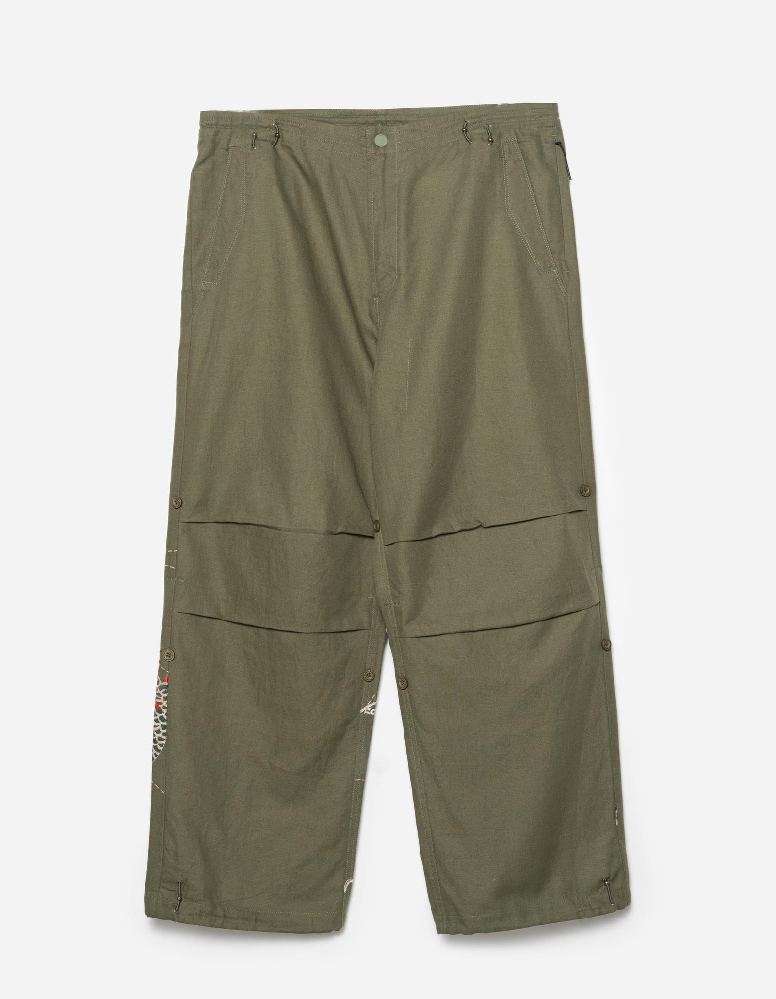7087 The Bering Strait Embroidered Loose Snopants® Olive OG-107F
