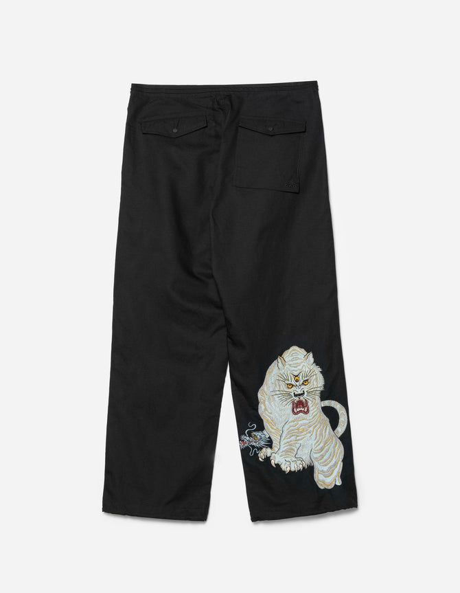 7094 Sno Panters Embroidered Loose Snopant® Black