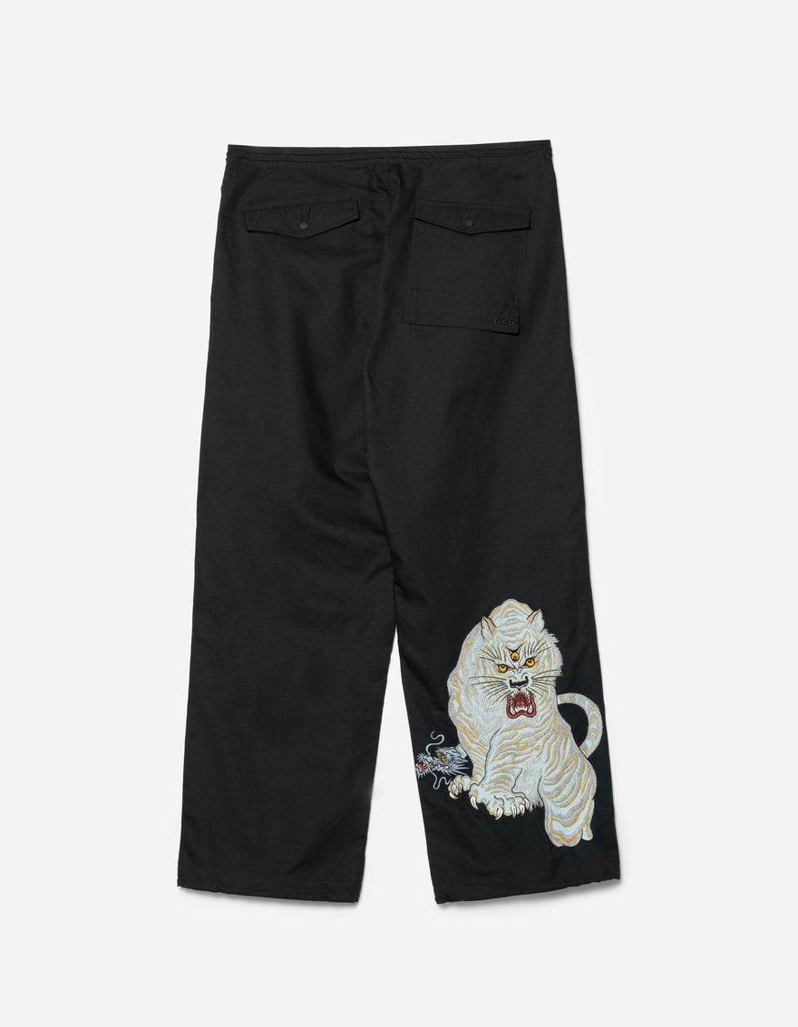 7094 Sno Panters Embroidered Loose Snopant® Black